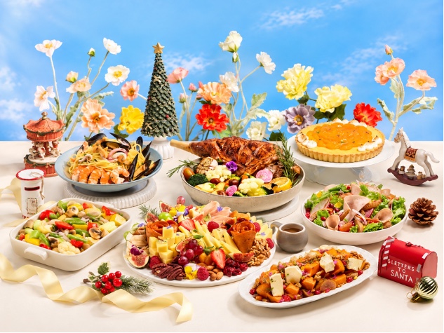 Orange Clove: cheapest Christmas buffet at $22/pax, and the widest price ladder