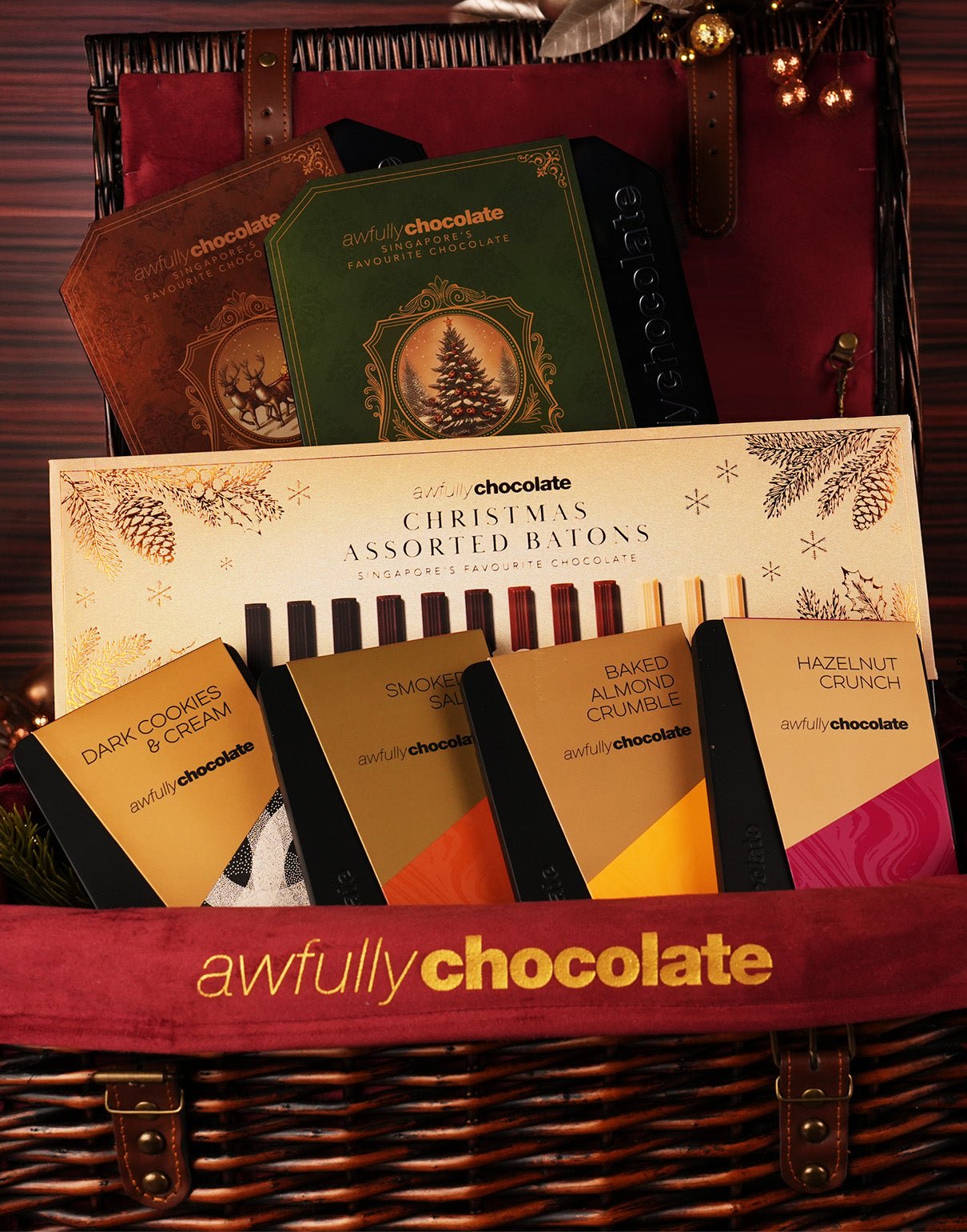 Awfully Chocolate: 最佳巧克力礼篮, $188 节日礼篮
