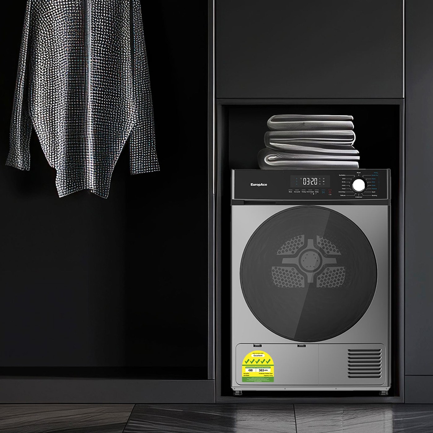EuropAce EDY8900E 9kg: cheapest 9kg, $999, plus a $389 compact for small flats