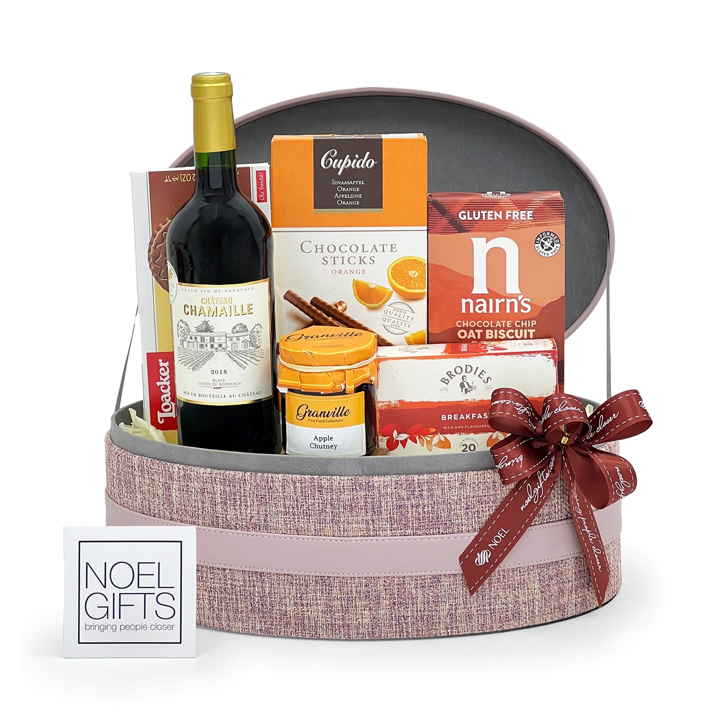 Noel Gifts: 现成礼篮, 银行卡优惠码跑到 12 月 31 日, 也是本榜唯一含税报价的一家