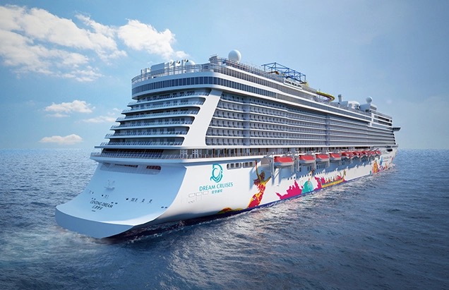 Genting Dream (StarDream Cruises): the default Singapore short cruise, 2 nights from S$164