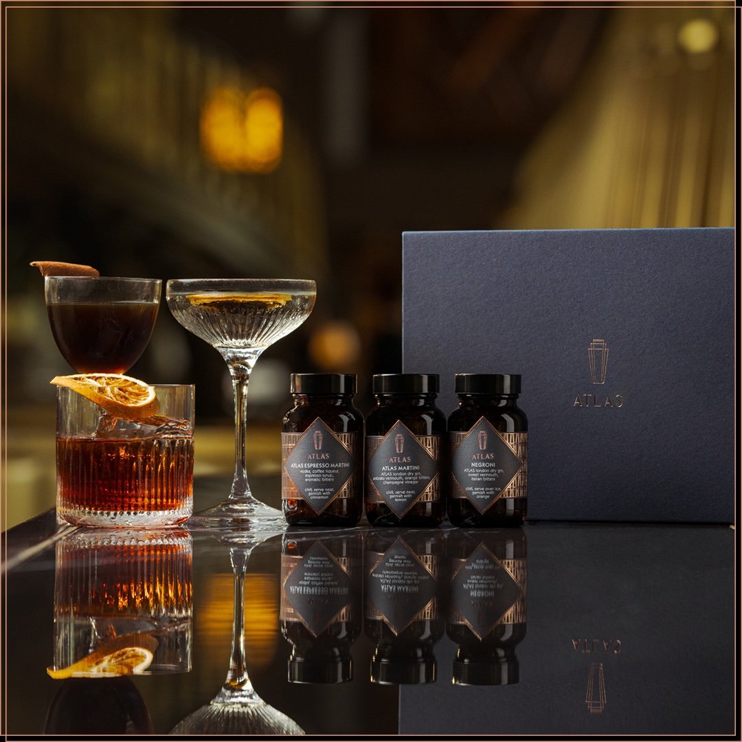 Atlas Bar: Art Deco Gin Temple at Parkview Square (cocktails S$24-30)