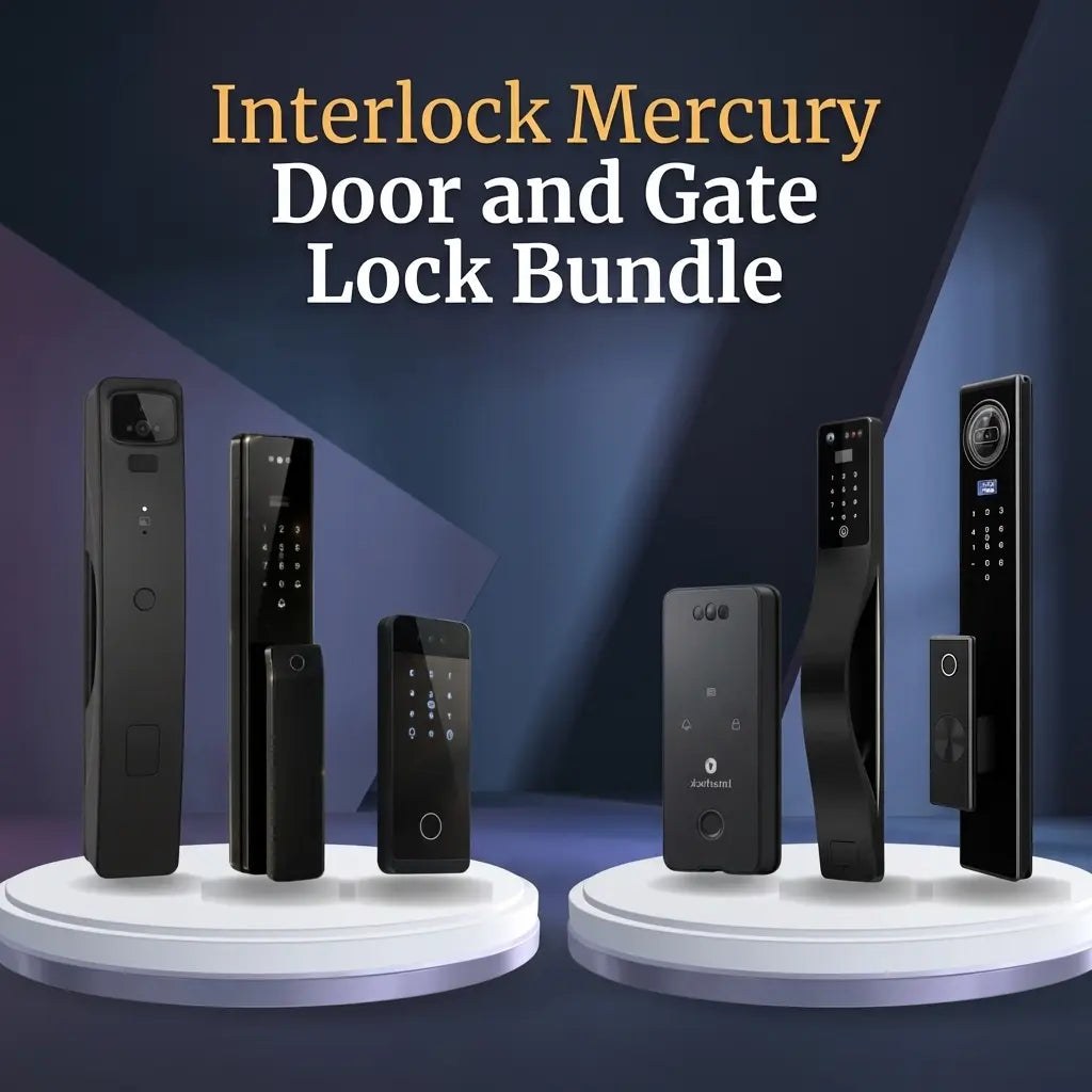 Interlock Mercury: 本地品牌, S$999 起, 铁门锁附摄像头