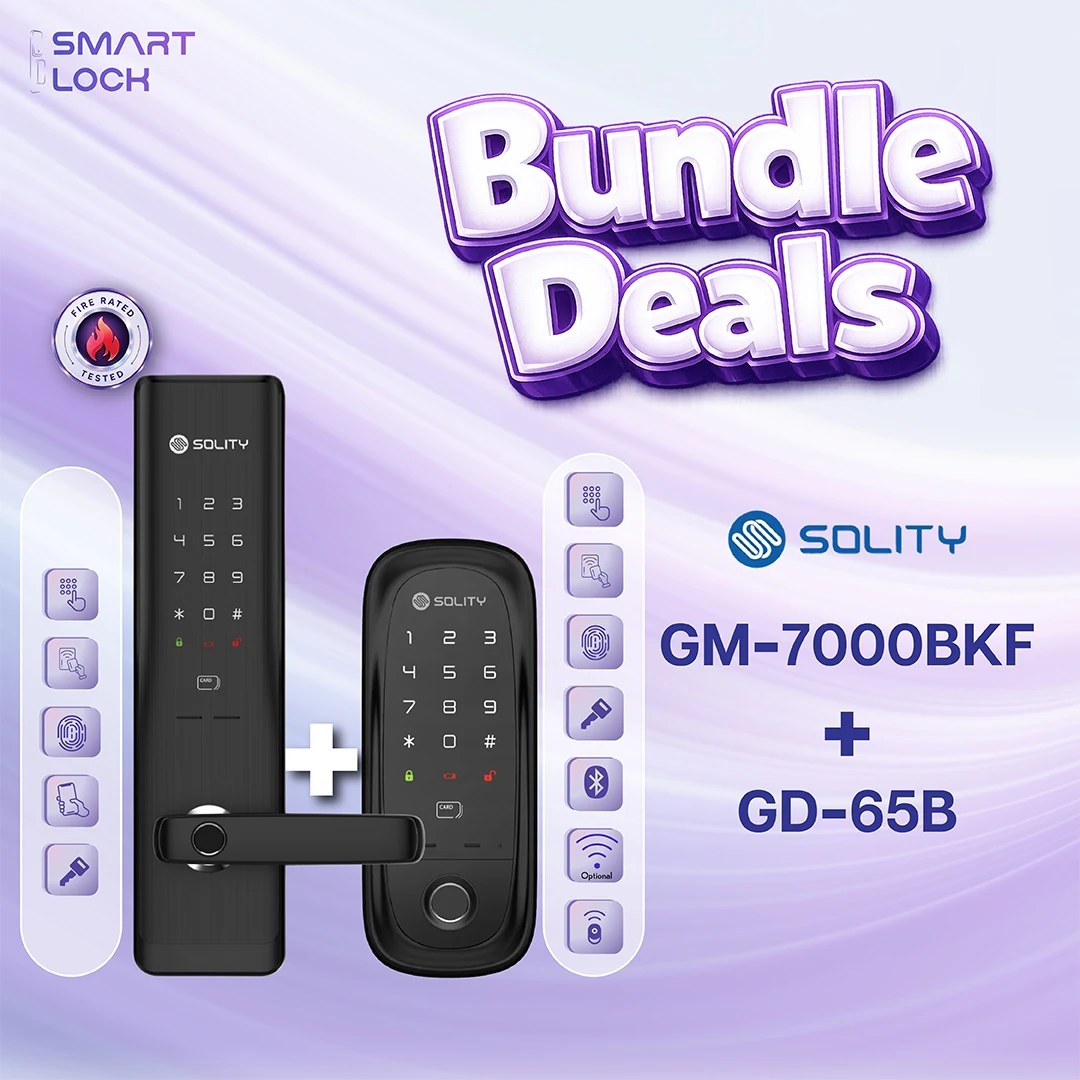Solity: 组屋最全面之选, 门锁加铁门锁 S$899 起