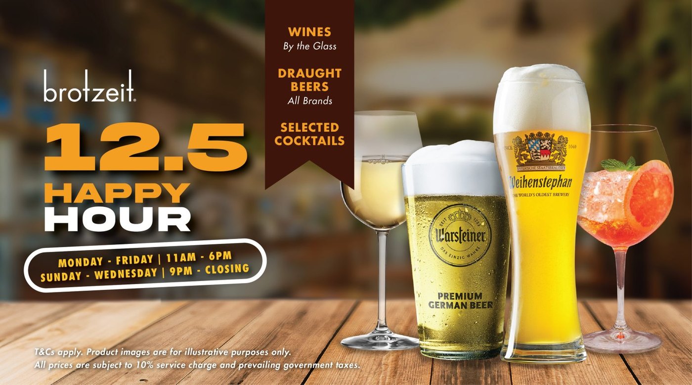Brotzeit: best chain deal, German beers, wine and cocktails at $12.50