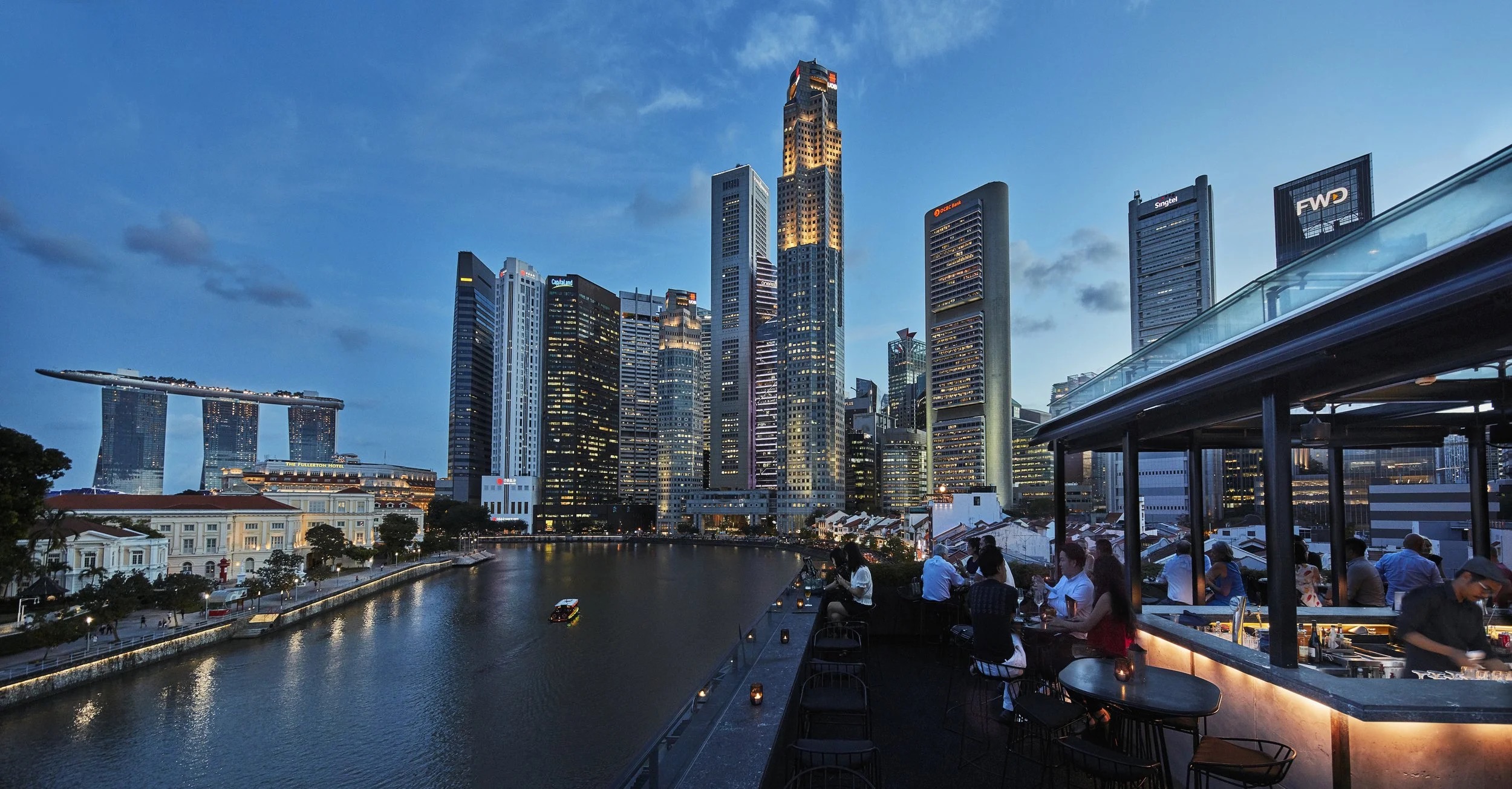 Southbridge — Boat Quay Rooftop With a Different Deal Every Night of the Week