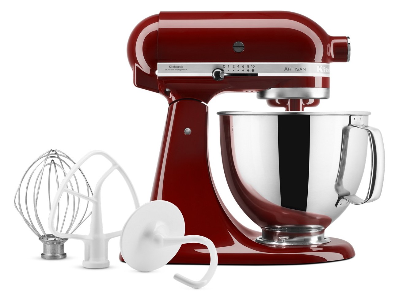 KitchenAid Artisan 5 Quart: 整体最佳, $899 买下人人认得的那台