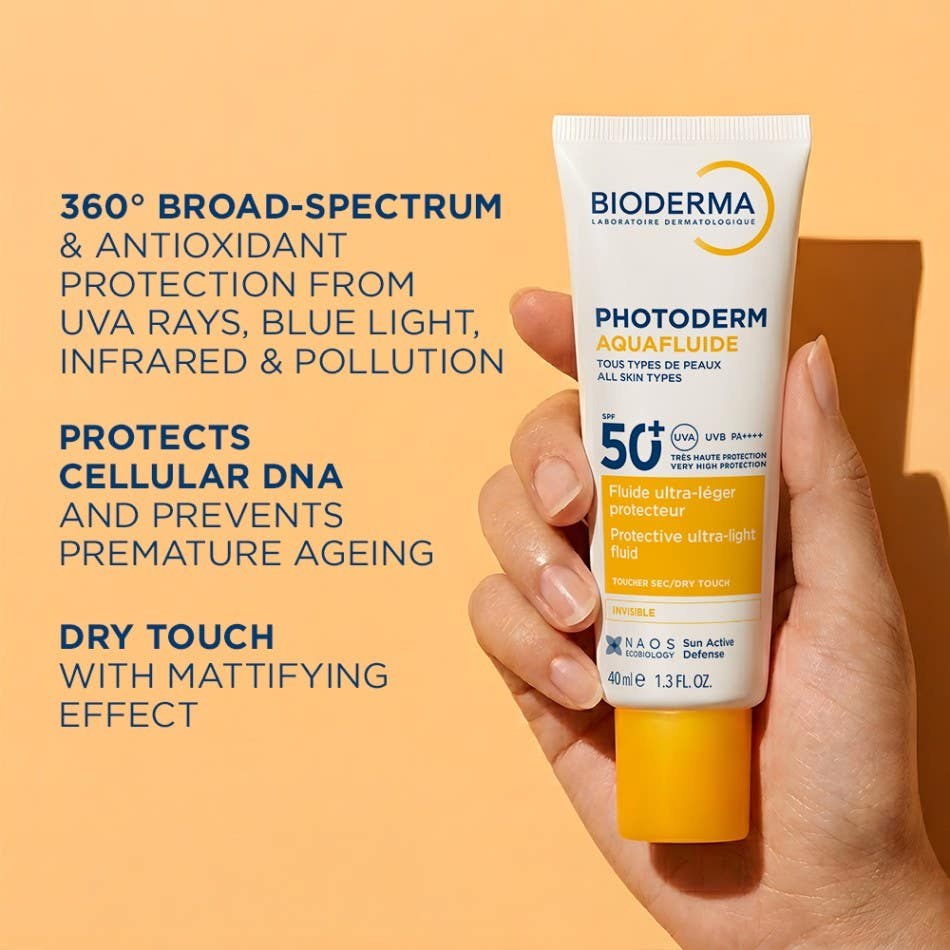 Bioderma Photoderm Aquafluide: best under makeup for oily skin, S$32.90 at Guardian