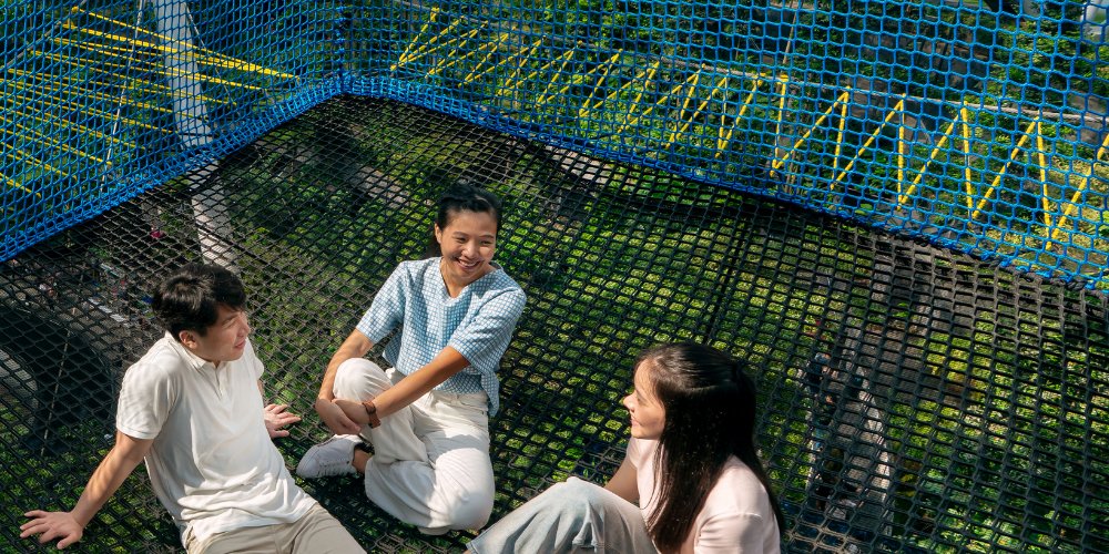 星耀樟宜 Bouncing Net: 景色最好, 居民价 $20.90