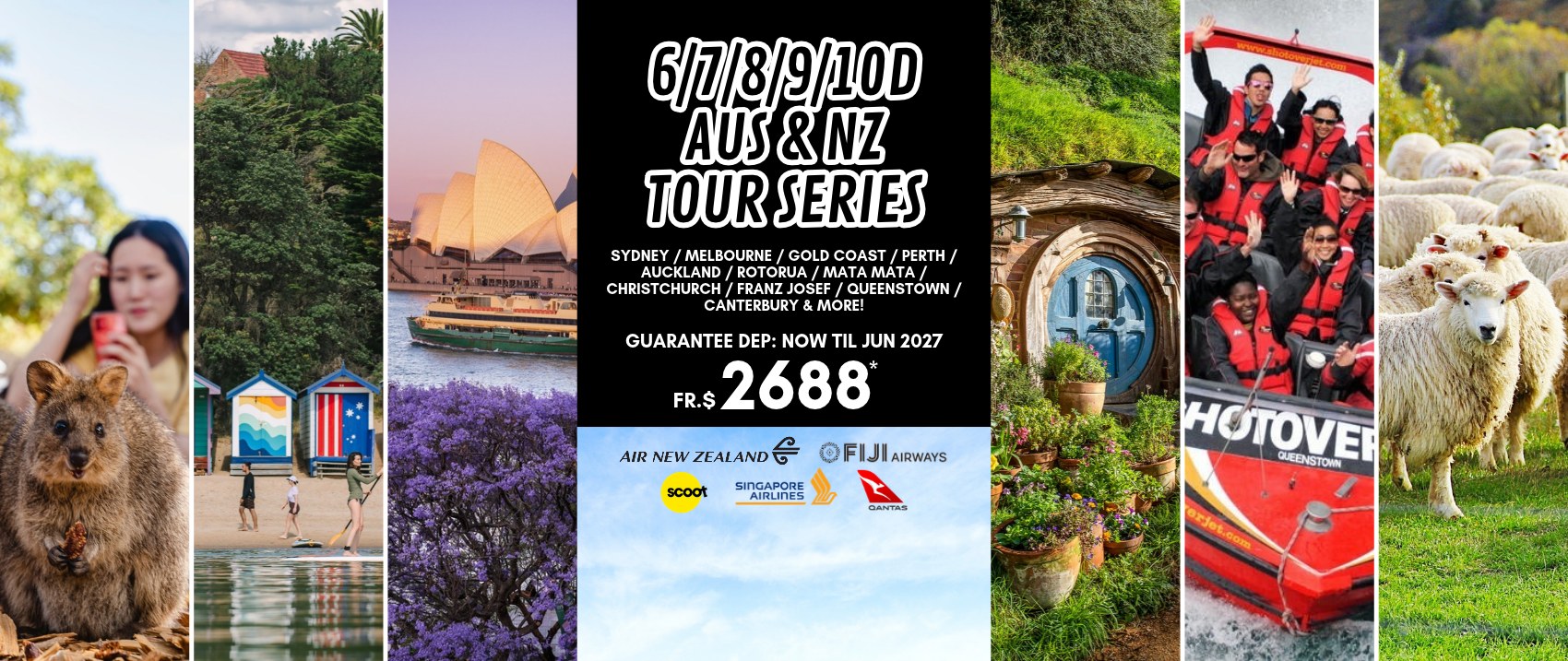 Hong Thai Travel 康泰旅行社: 澳洲与新西兰首选, 保证出发 $2,688 起