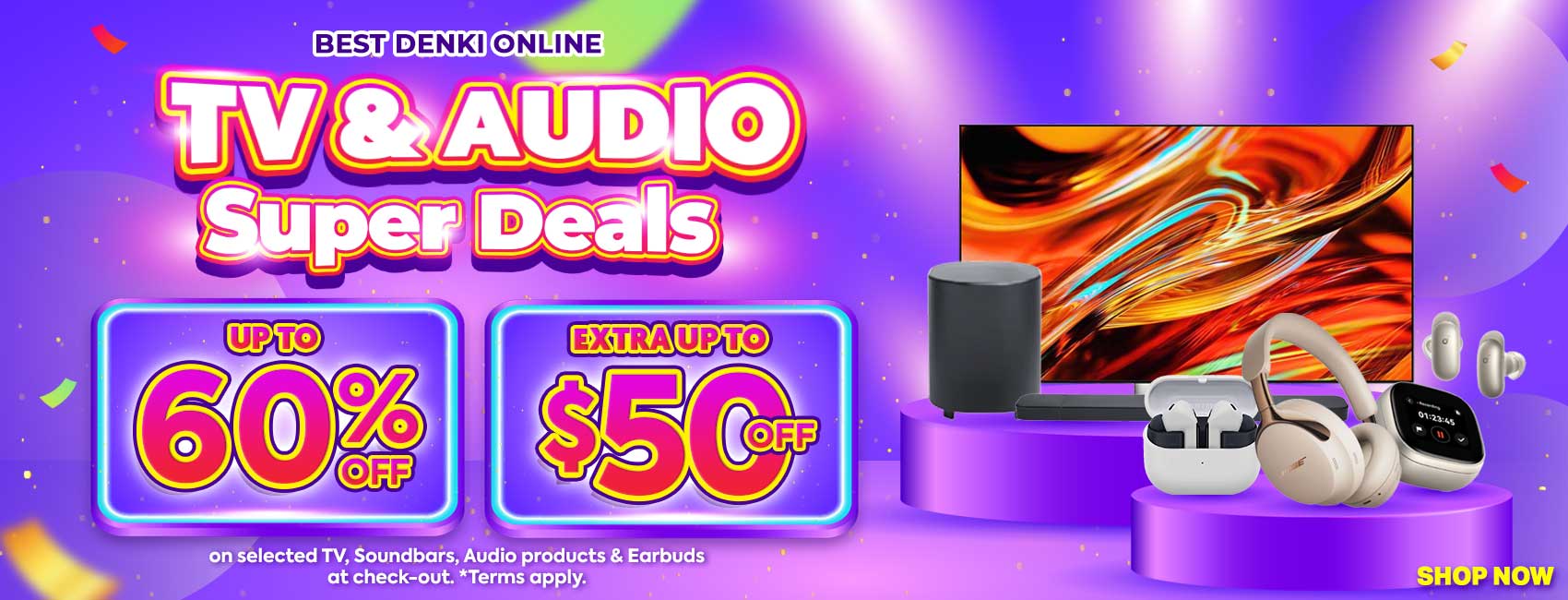 Best Denki: Up to 60% Off Plus an Extra S$50 at Check-out, With No Code and No End Date, and a Hisense That Costs S$320 More Than at Audio House