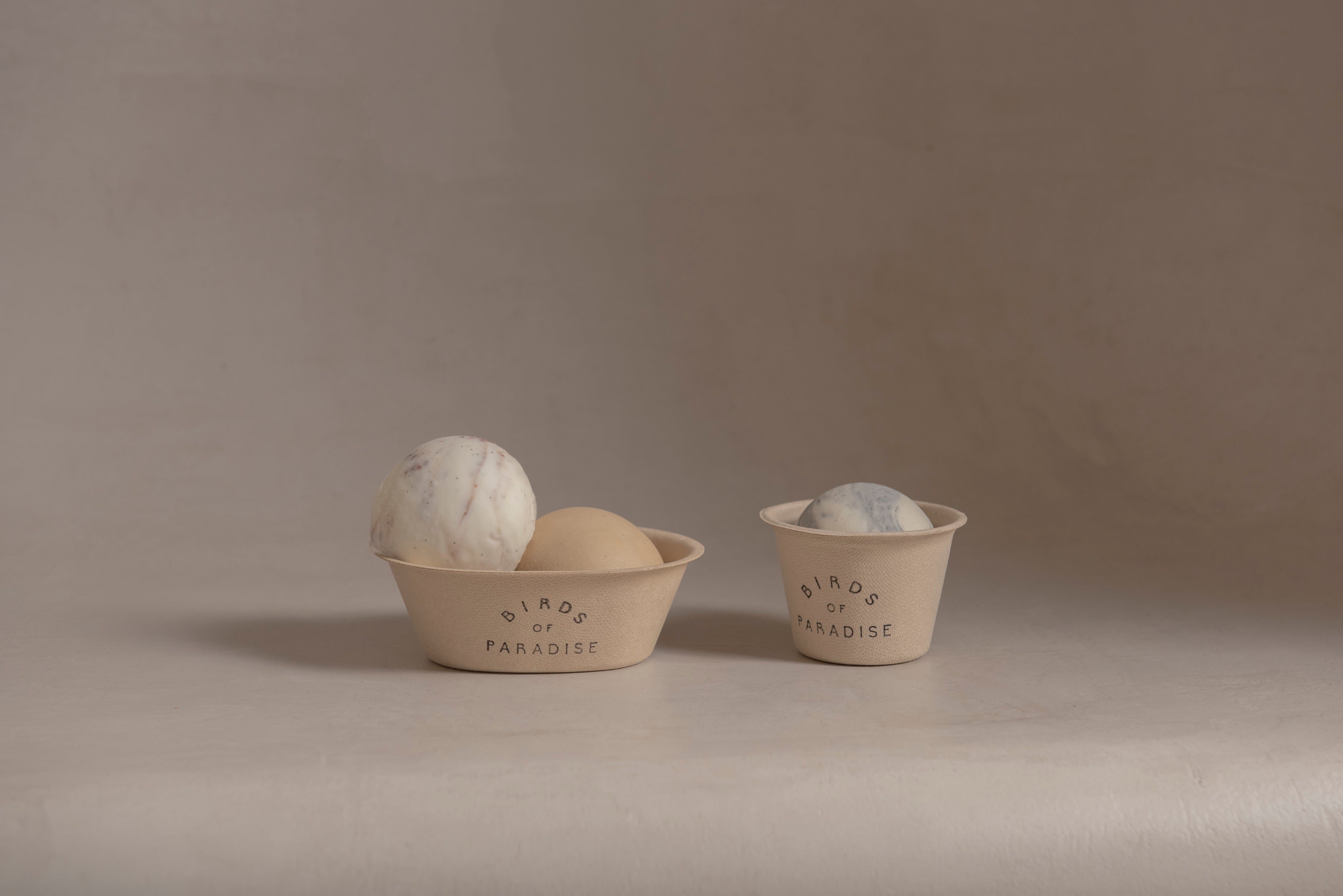 Birds of Paradise — Michelin-Listed Botanical Gelato (Strawberry Basil, Sea Salt Gula Melaka)
