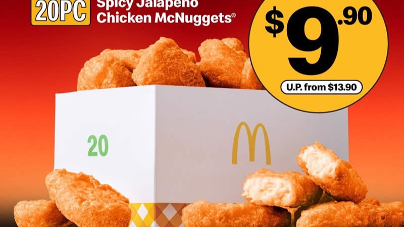 McDonald's — Free 20-Piece McNuggets (or the Happy Sharing Box) With $12