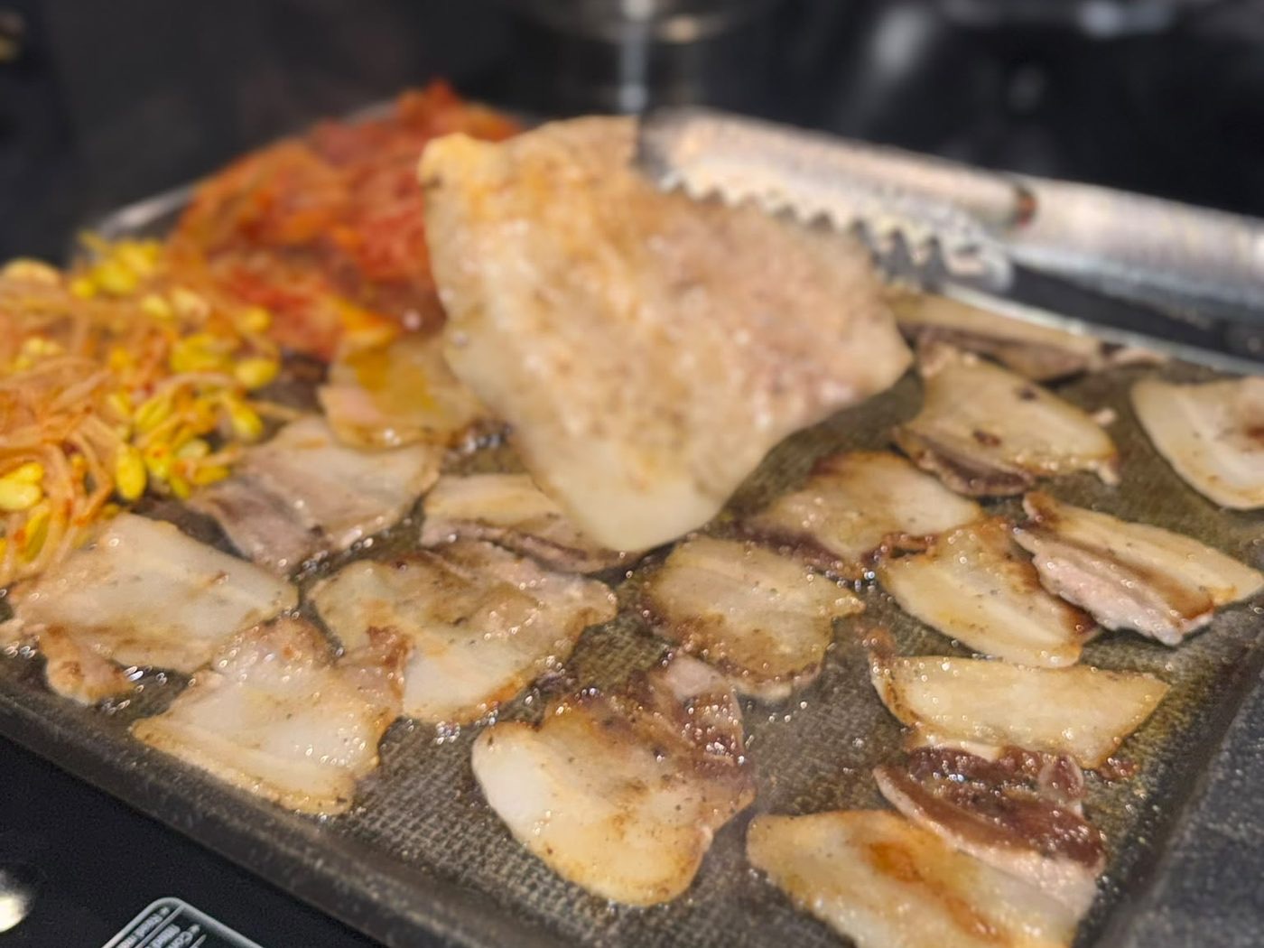 CheongDamChae Telok Ayer: Frozen Pork Belly Grill, in the Unit Magal BBQ Left