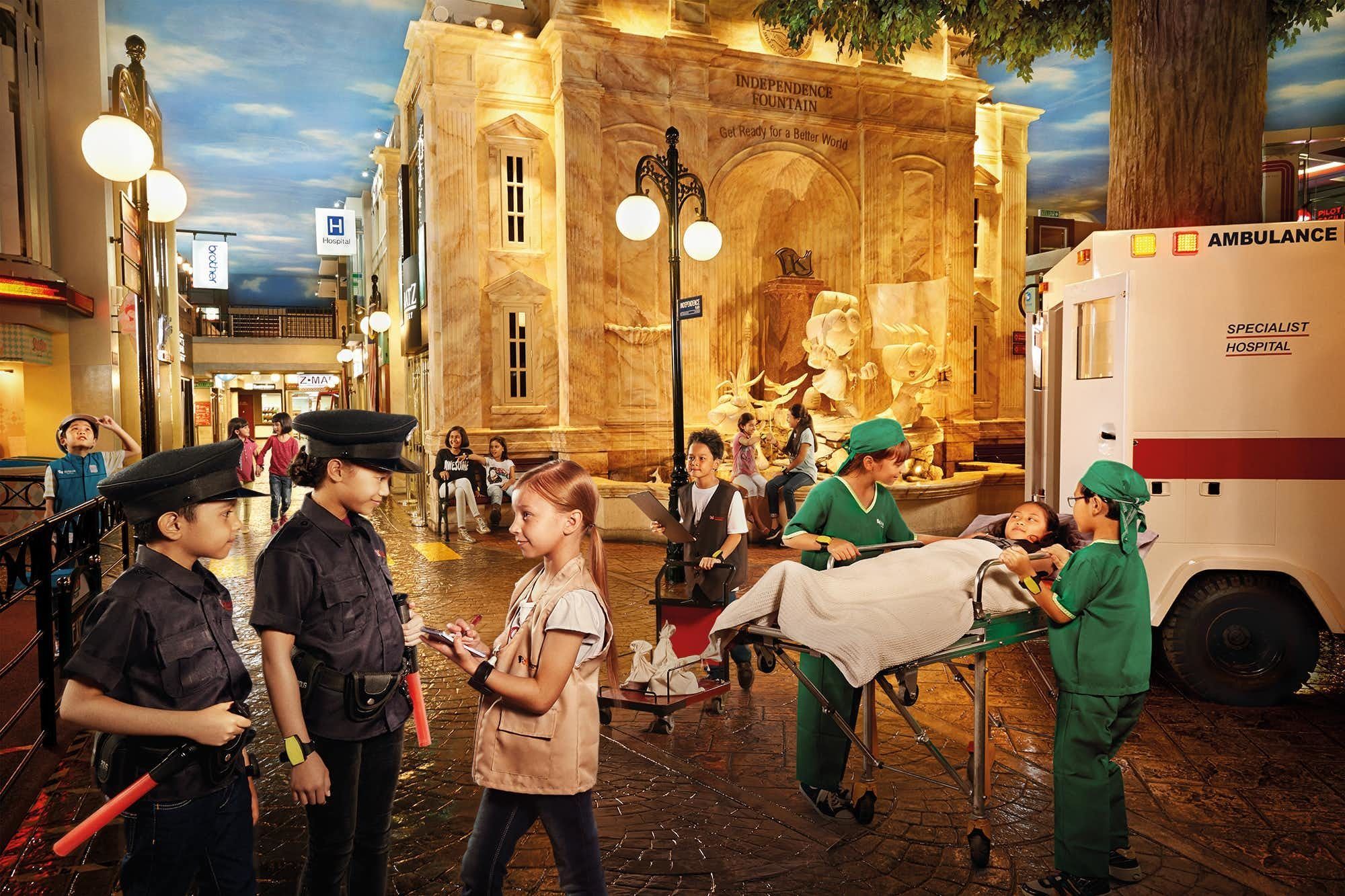 KidZania Singapore: a Whole Day of Being a Pilot, Firefighter and Dentist