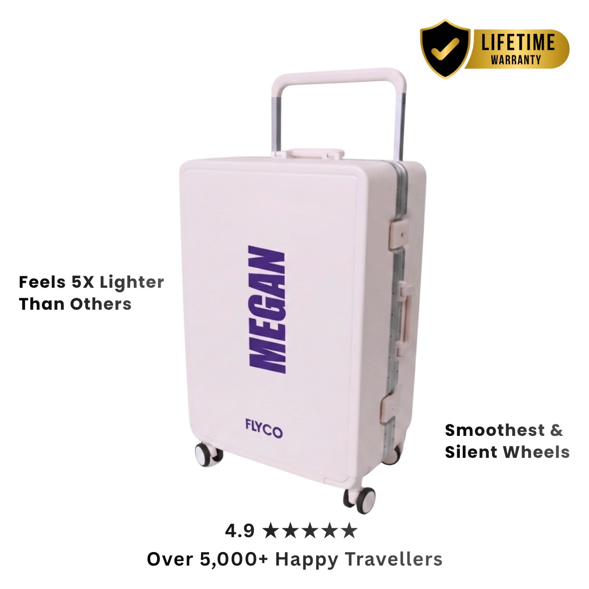 FLYCO — Singapore's personalised-luggage brand, with a lifetime warranty