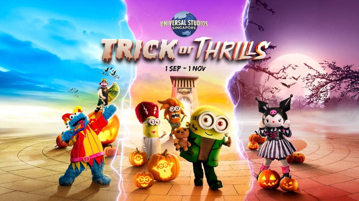 Trick or Thrills, Universal Studios Singapore: the daytime version, and you do not buy a ticket for it