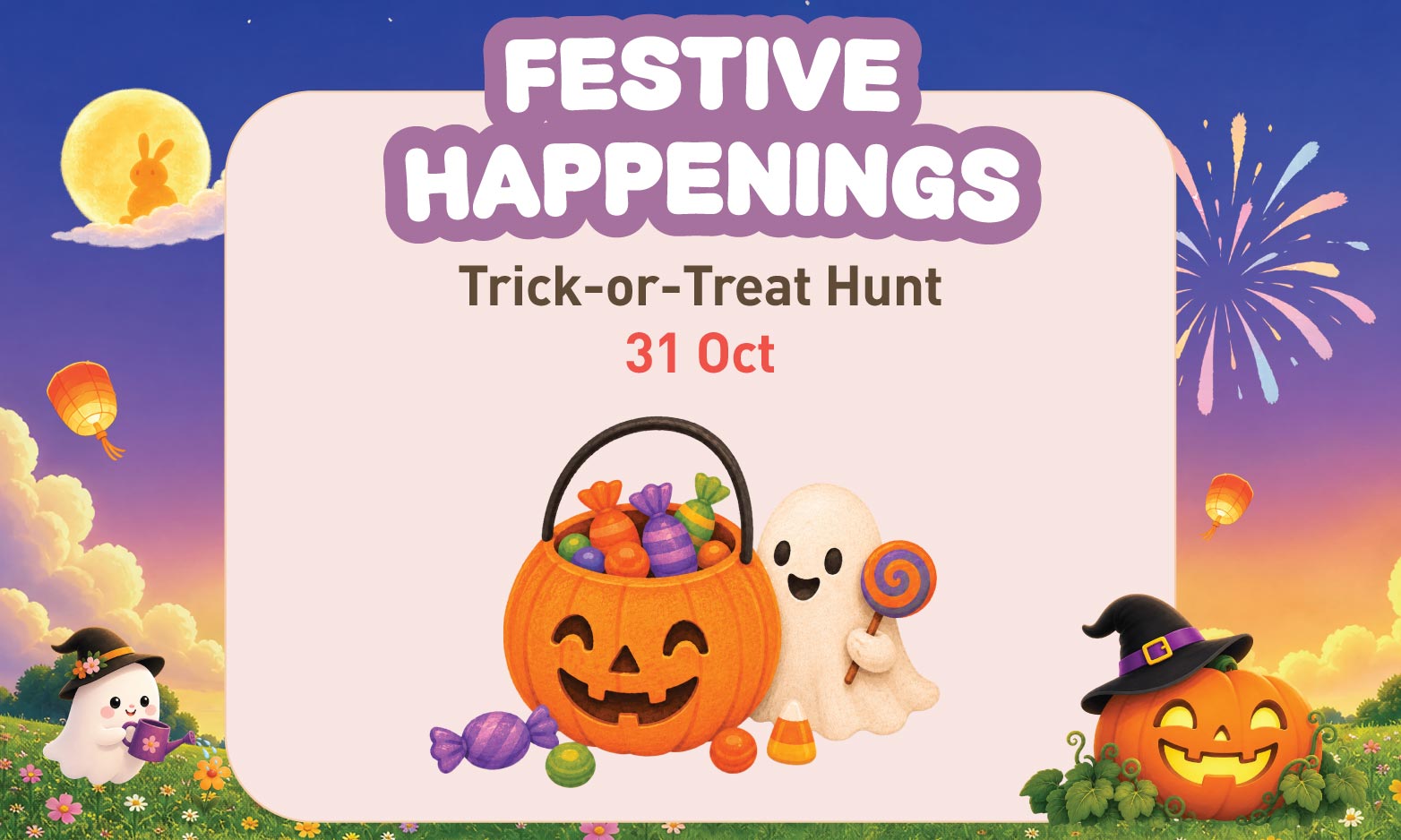 Halloween at West Mall: the free one, and the only trick-or-treat hunt with a fixed date