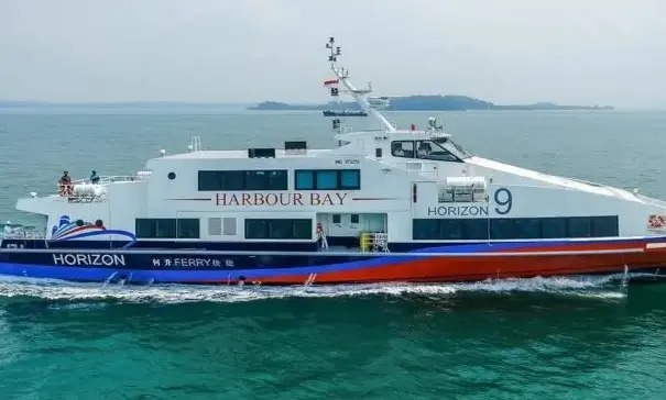 Horizon Fast Ferry: 唯一直达 Harbour Bay, 来回 S$87