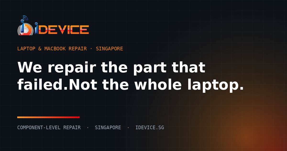 iDevice Repair Centre — the board-level bench for the phone every other shop refused
