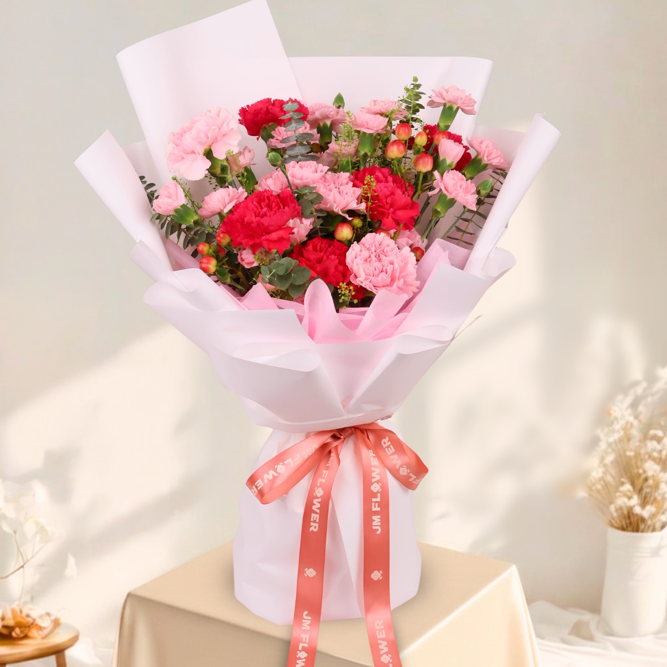 JM Flower:唯一仍有效的促销码(CELEBRATEBIG),S$16 起,另设汤申实体店