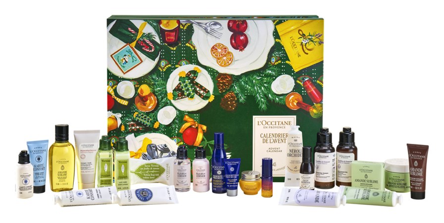 L'Occitane Classic 倒数日历: 美妆最超值, $150 买价值 $377 的产品