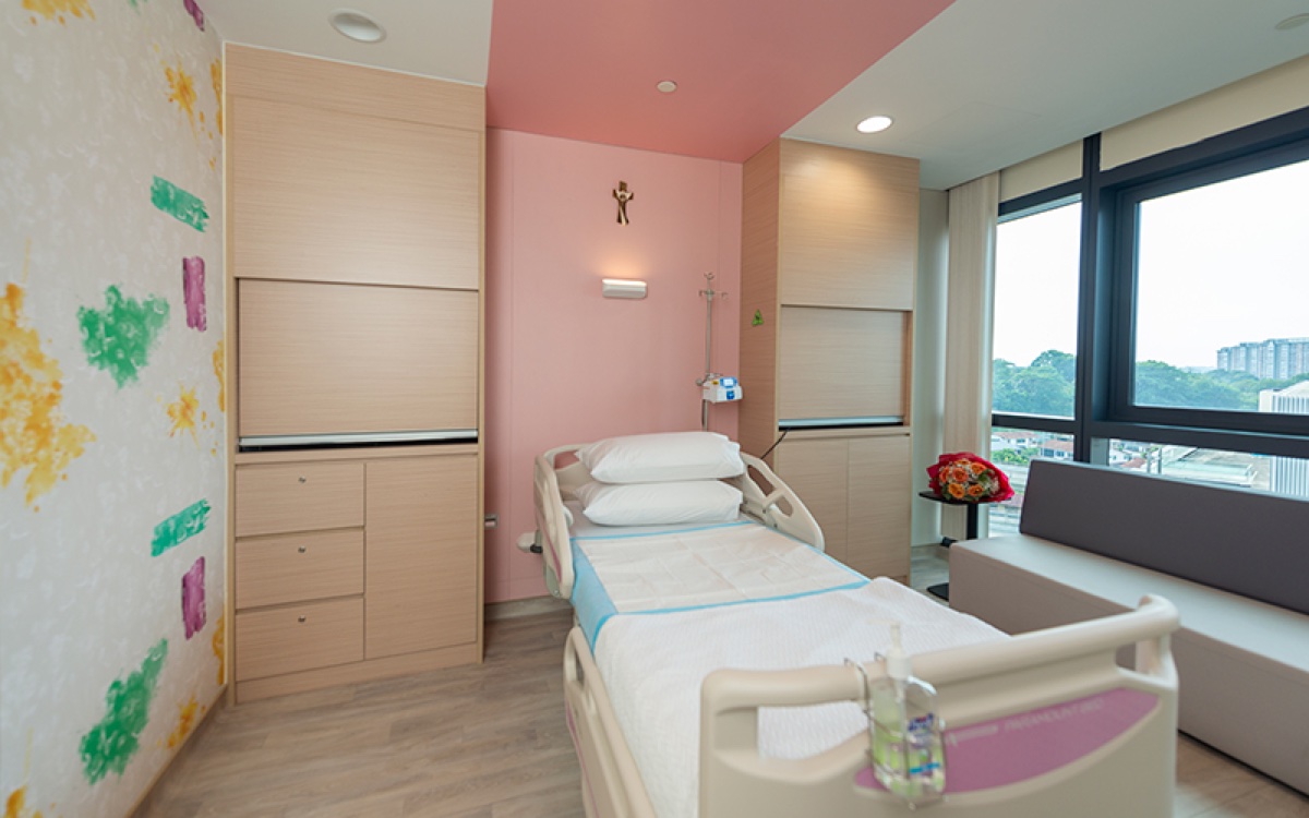 Mount Alvernia Hospital: the fullest published price grid in Singapore, and the only not-for-profit hospital on this list