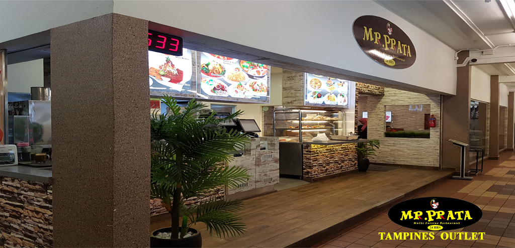 Mr Prata: Bedok Reservoir, Clementi, Marine Parade & Tampines (4 outlets)
