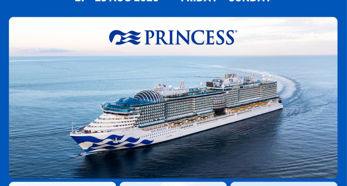 Cruise Arena (Booth 4H37) — Princess, Cunard, Royal Caribbean & Avalon Under One Counter