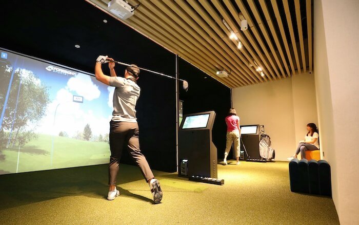 Premier Golf (SAFRA Mount Faber): $45 a bay for four, with an indoor sand bunker