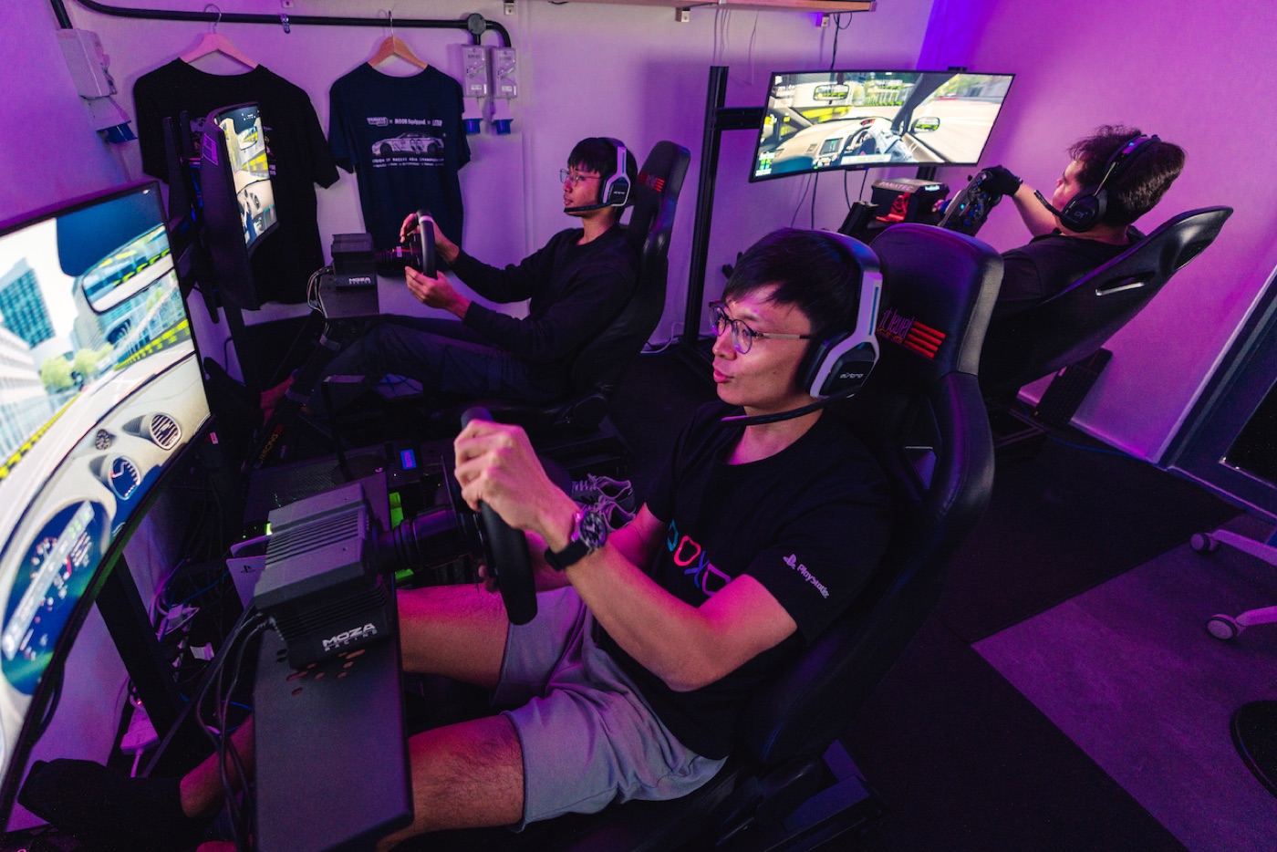 Sim Racing at Race Box, CT Hub: S$32/hr Adult, S$25/hr Student