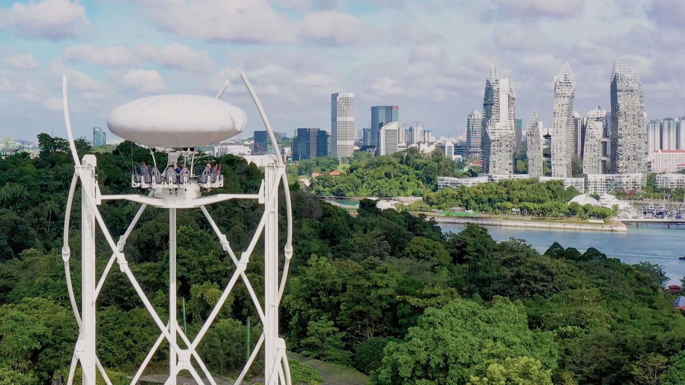 SkyHelix Sentosa: S$20 Walk-Up, S$18 Online, 30% Off With a DBS/POSB Card