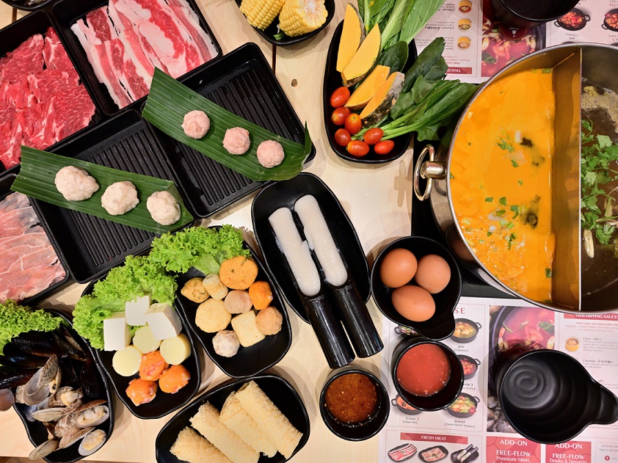 Suki-Suki Hot Pot:清真 AYCE 泰式火锅,午餐 S$23.90++ / 晚餐 S$28.90++