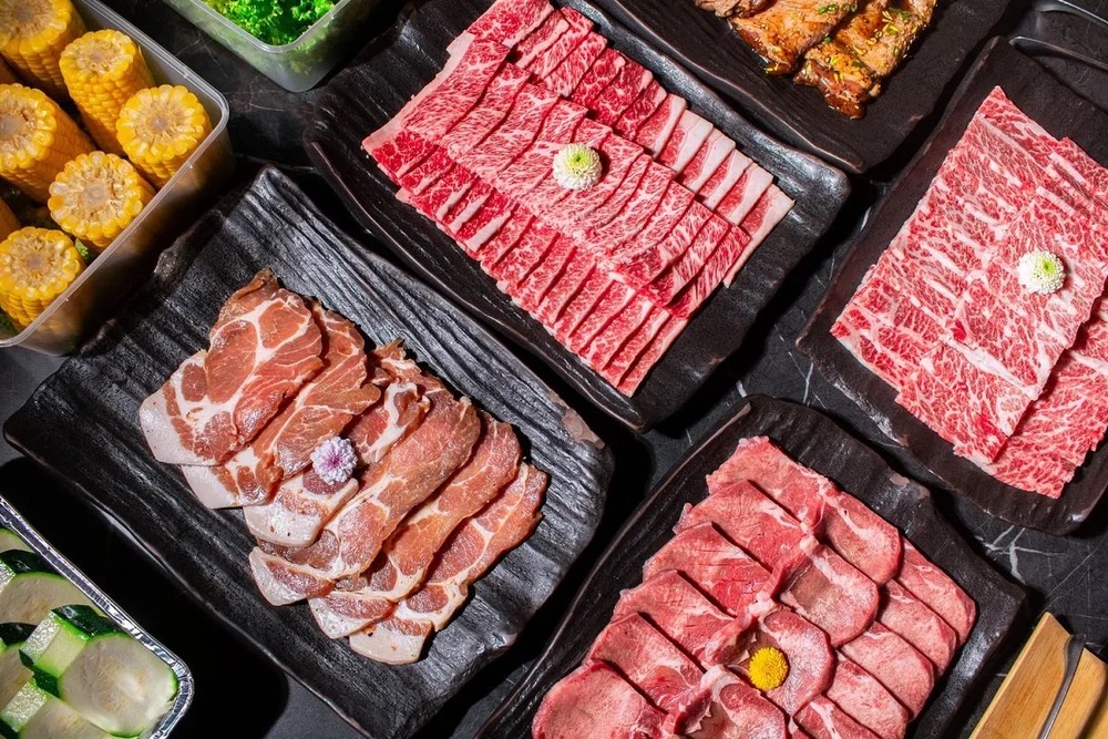 Tajimaya 烧肉 — 高级无烟和牛烧烤(SG61 宫崎套餐)