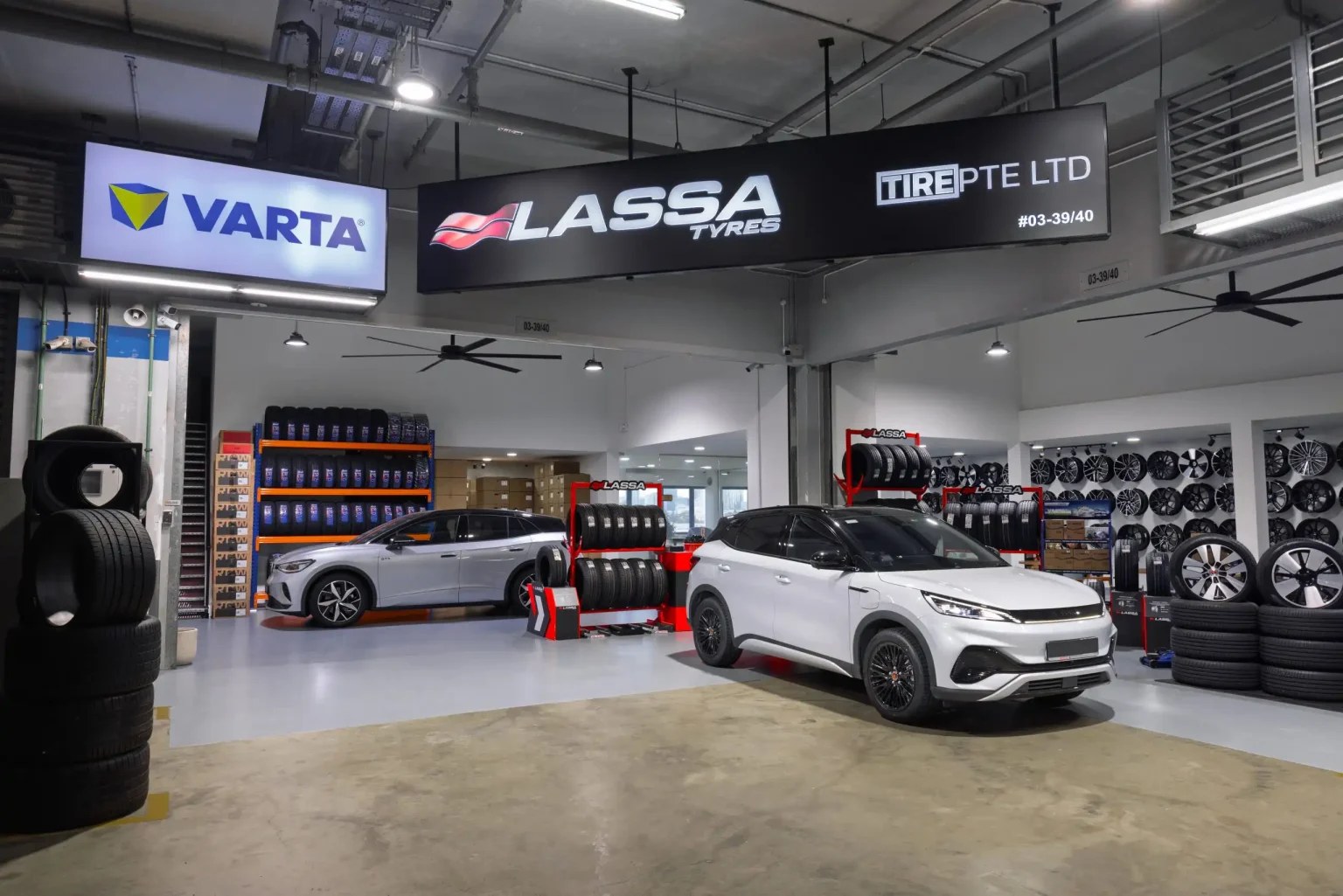 Tire Pte Ltd: 主攻电动车与油电车的 Lassa 专门店, 标价已含消费税